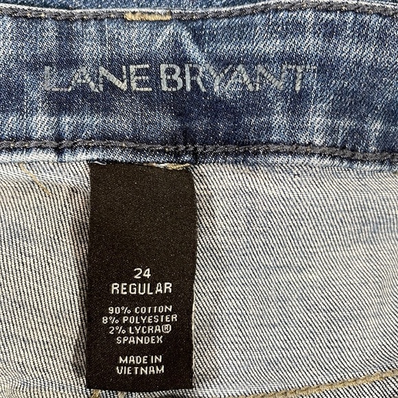 LANE BRYANT Bootcut Genius Fit Denim Jeans Size 24 Regular - Picture 8 of 8
